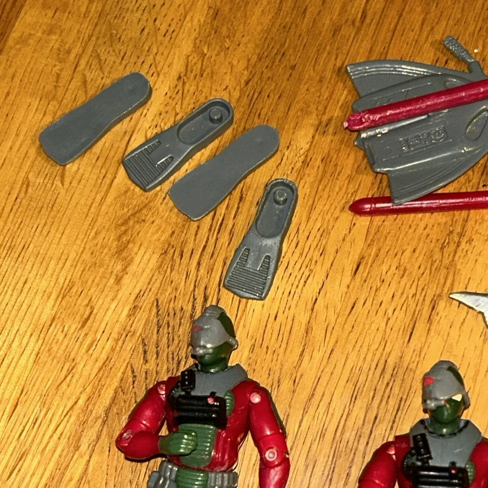 Vintage G.I. Joe Undertow (V1) 1990 Action Figure Hasbro ARAH Lot Of 2